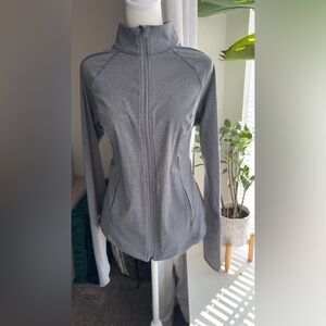 Tek Gear Women's Yoga Zip Up Jacket in Gray